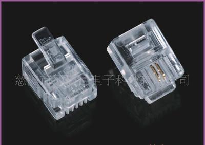 1.05線槽RJ45水晶頭 FU鍍金與一級料的性能解析
